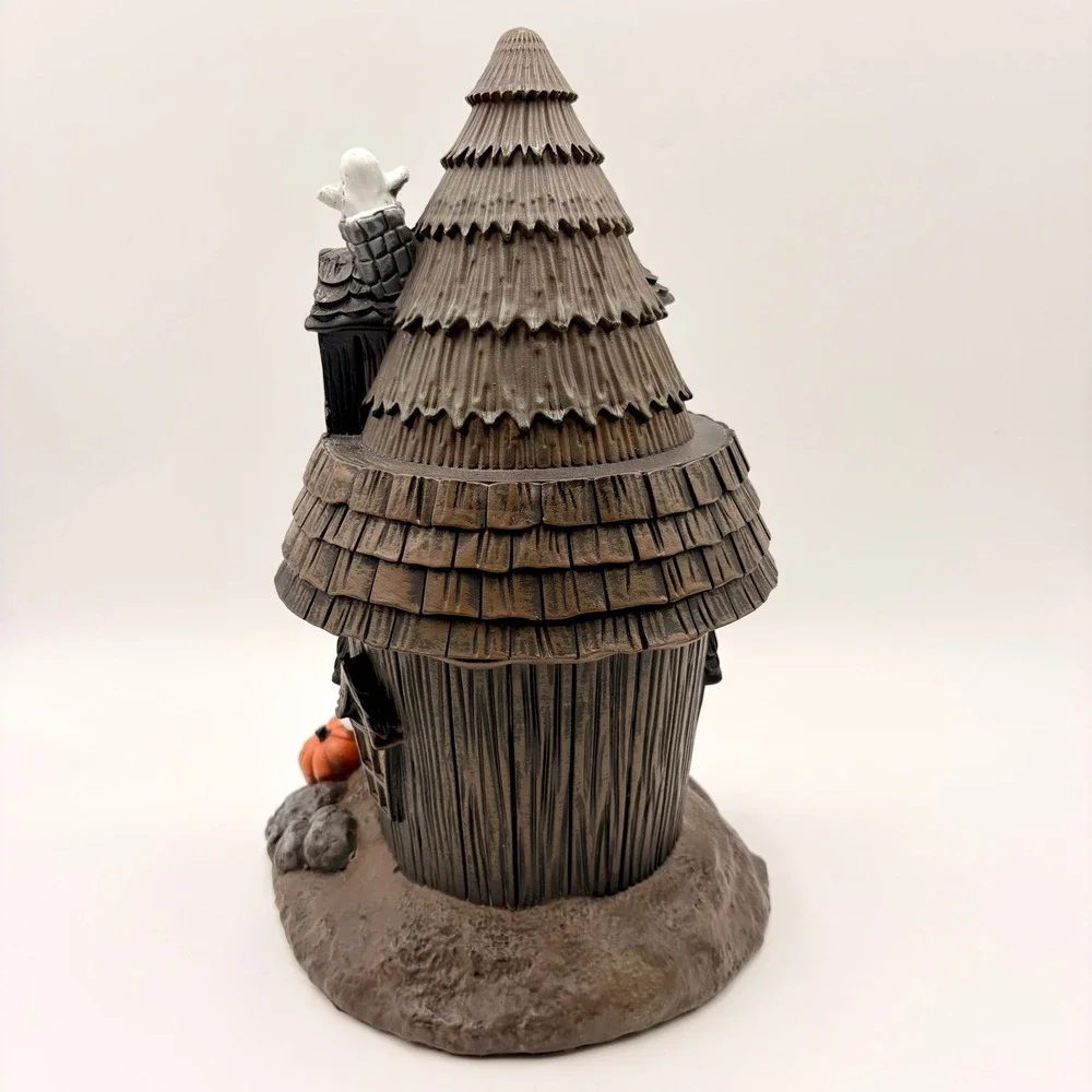 Halloween Haunted House Tabletop Decor Ghosts Pumpkins Spooky Scene